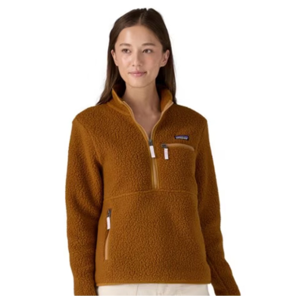 Patagonia Women's Tan Teddy Jacket